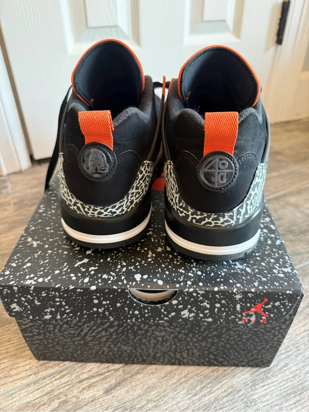 Jordan Spizike Low Shoes Black/Starfish 12 Men